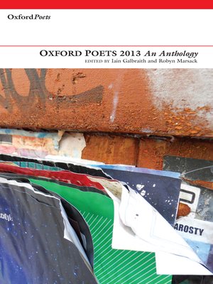 cover image of Oxford Poets 2013